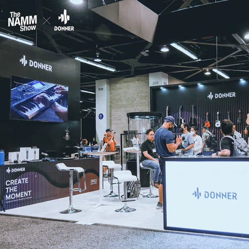 Donner's Carbon Fiber Instruments Hit NAMM Donner Music CA