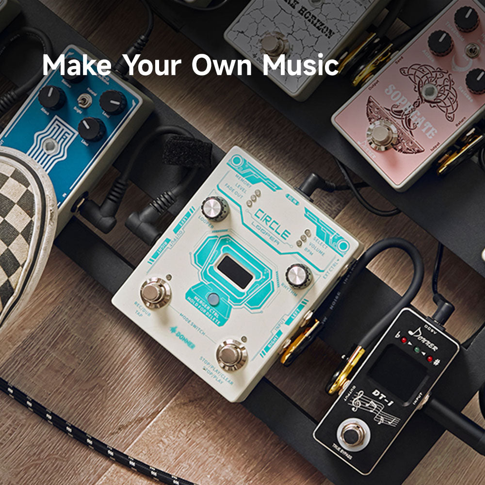 Unlock Your Creative Potential with the Donner Circle Looper Pedal