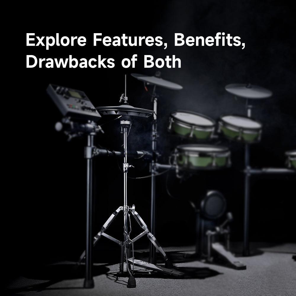 Hi-Hat Controller vs Moving Hi-Hat: What’s Best for Your Electronic Drum Set?