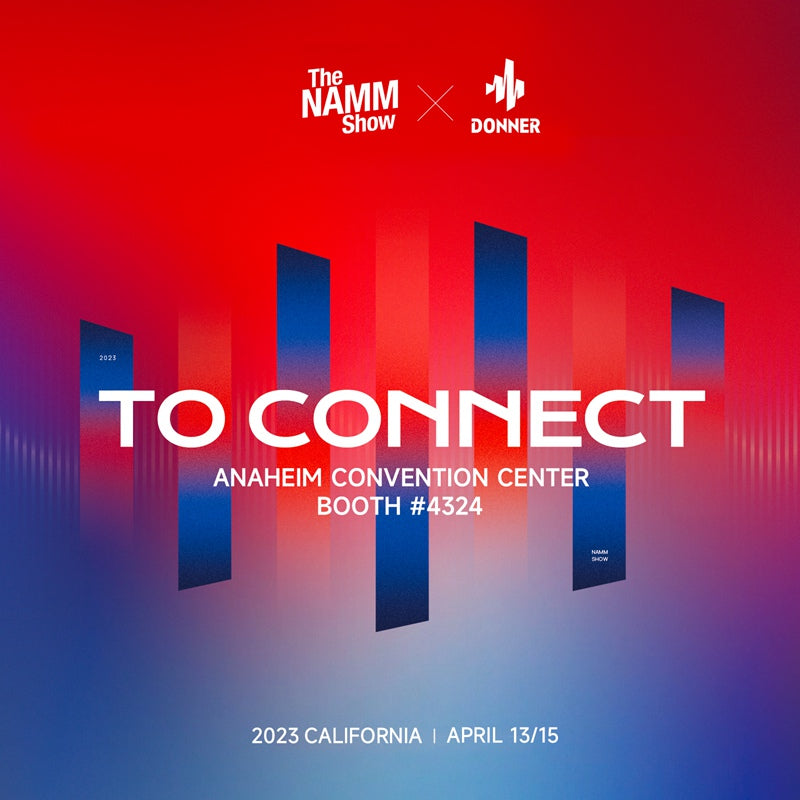 Donner will Exhibit More Than 20 New Products at NAMM 2023