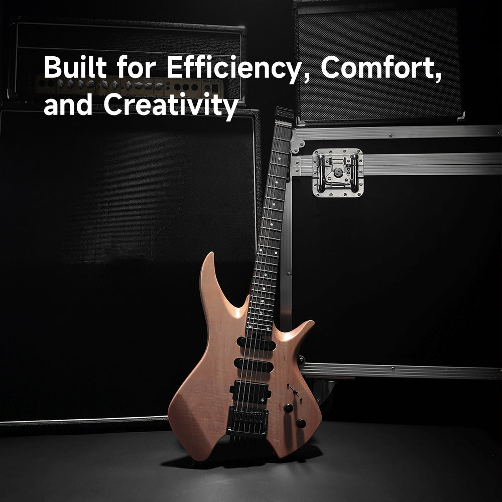 Meet the Donner HLX-500: Redefining Portability with the Next-Gen Headless Guitar