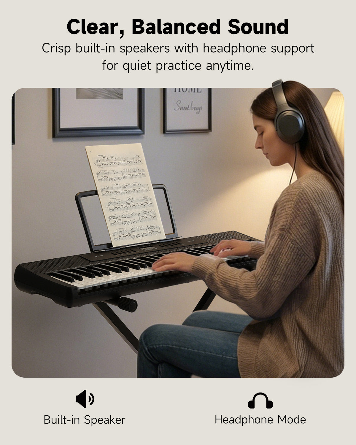 Donner DEK-60 61-Key Electronic Keyboard