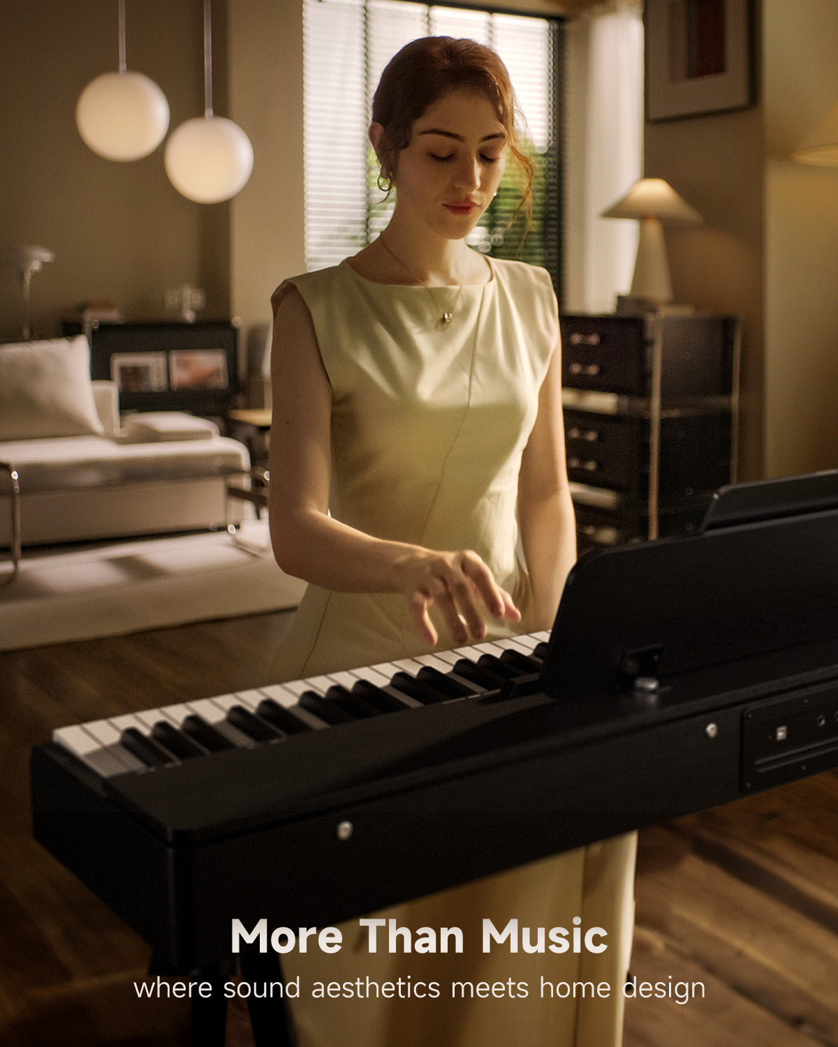 Donner OURA™ S100 88-Key Graded Hammer Action Weighted Digital Piano-Black##