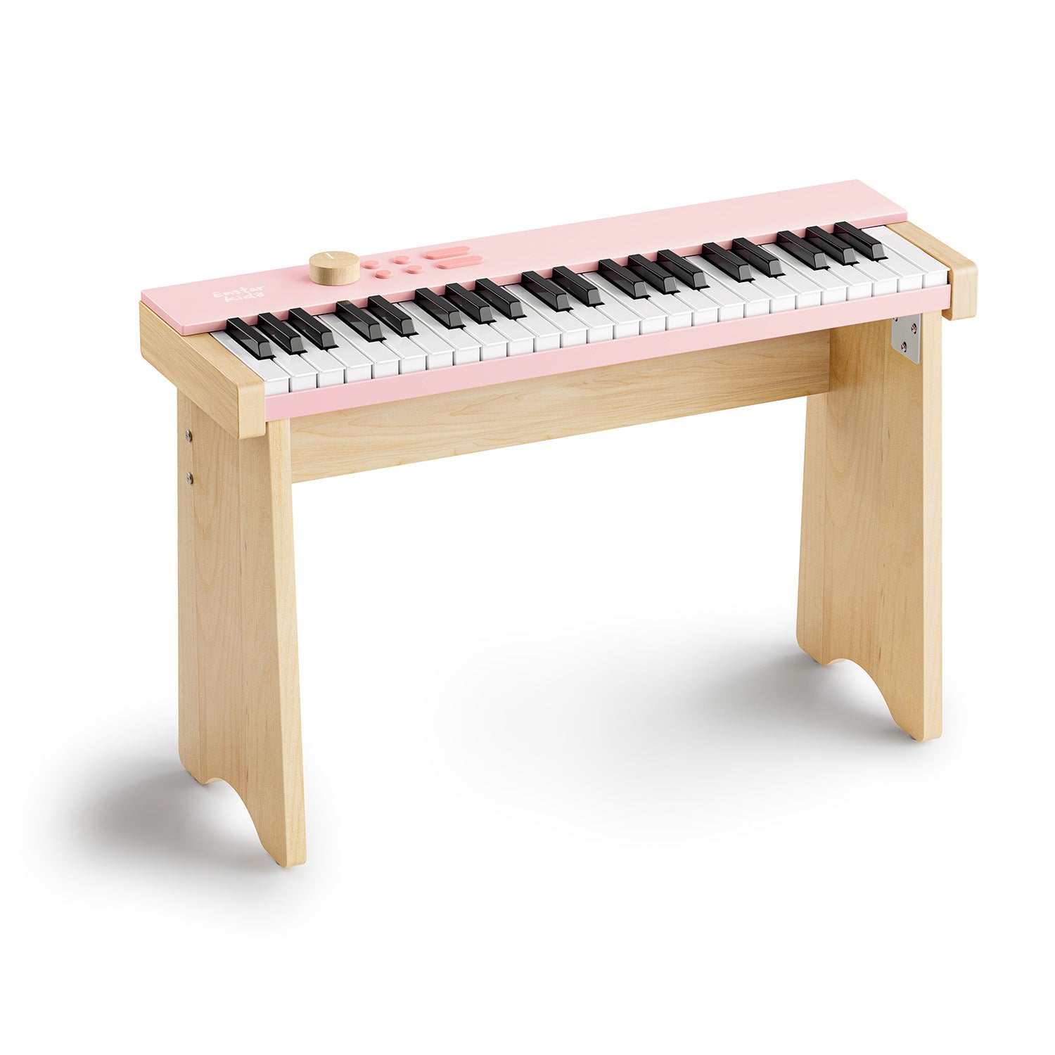Eastar KIDO V-20 Mini 44 keys Digital Keyboard with Stand-Light Pink##