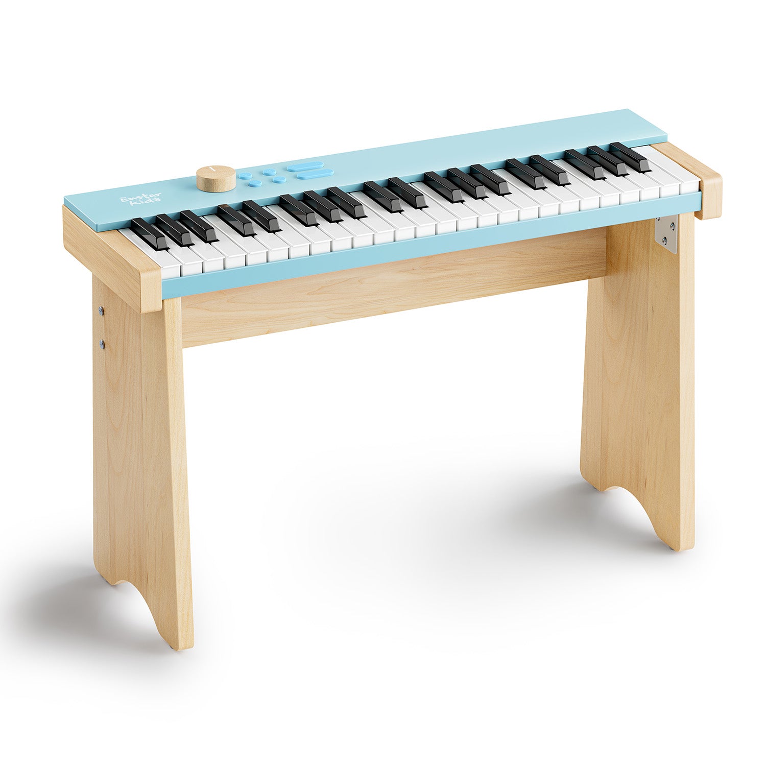 Eastar KIDO V-20 Mini 44 keys Digital Keyboard with Stand-Light Blue##