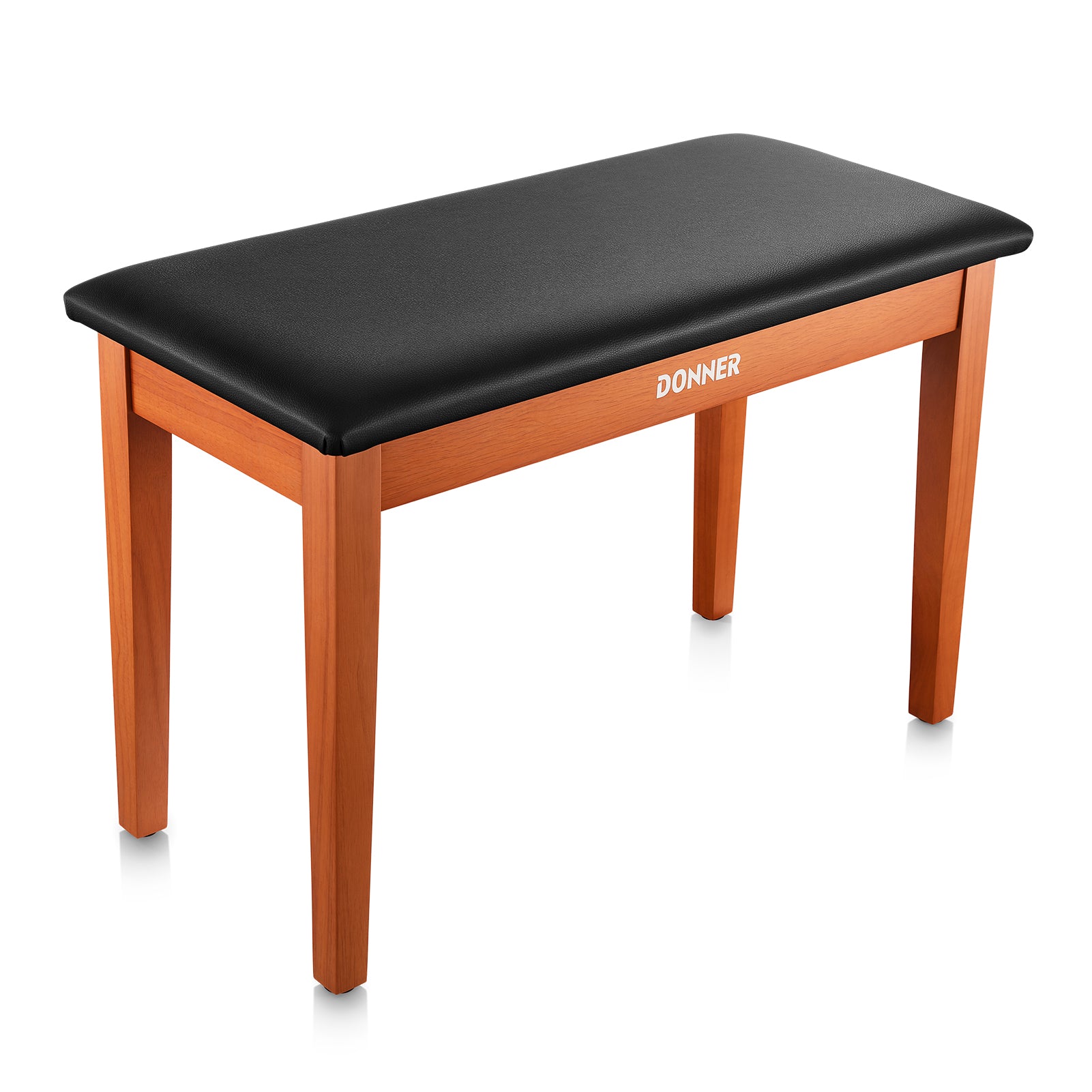 Donner Duet Piano Bench Stool with Storage Wooden