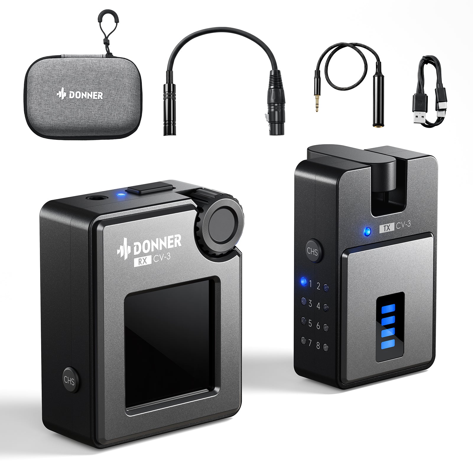 DONNER CV-3 Wireless In-Ear Monitoring System