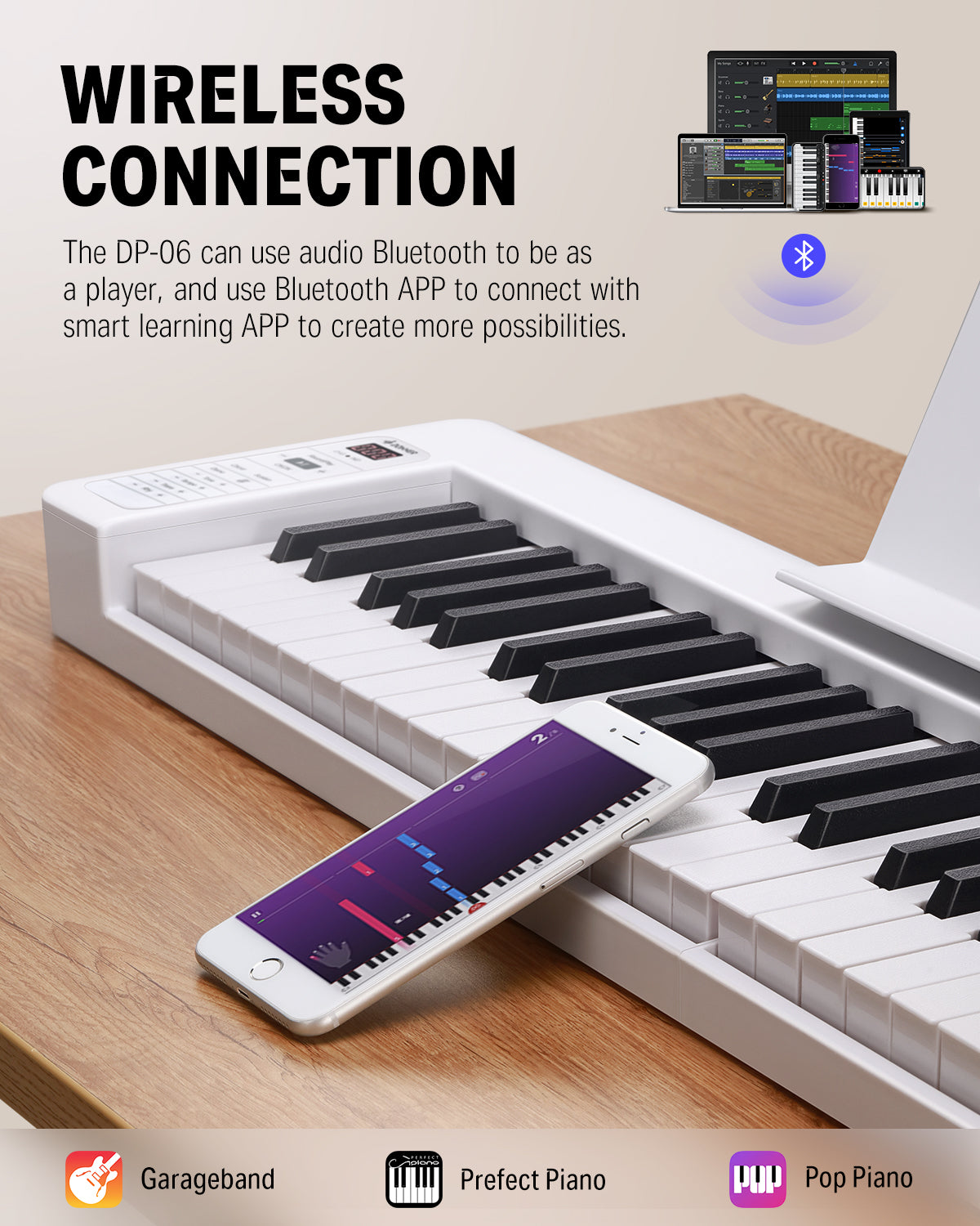 Donner DP-06 61keys Digital Keyboard