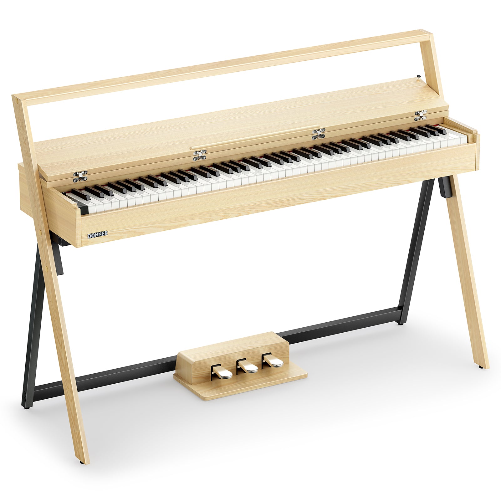 Donner OURA™ R300 Home Digital Piano-Light Wood##