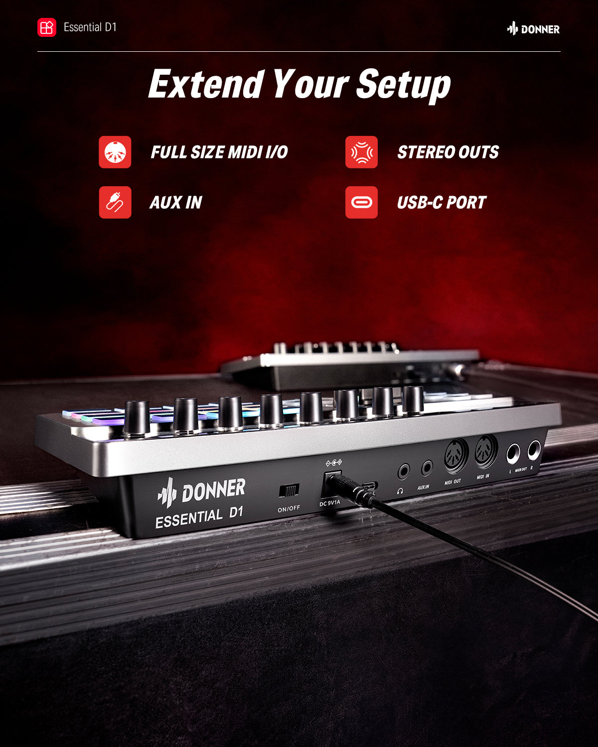 Donner Essential D1 Digital Drum