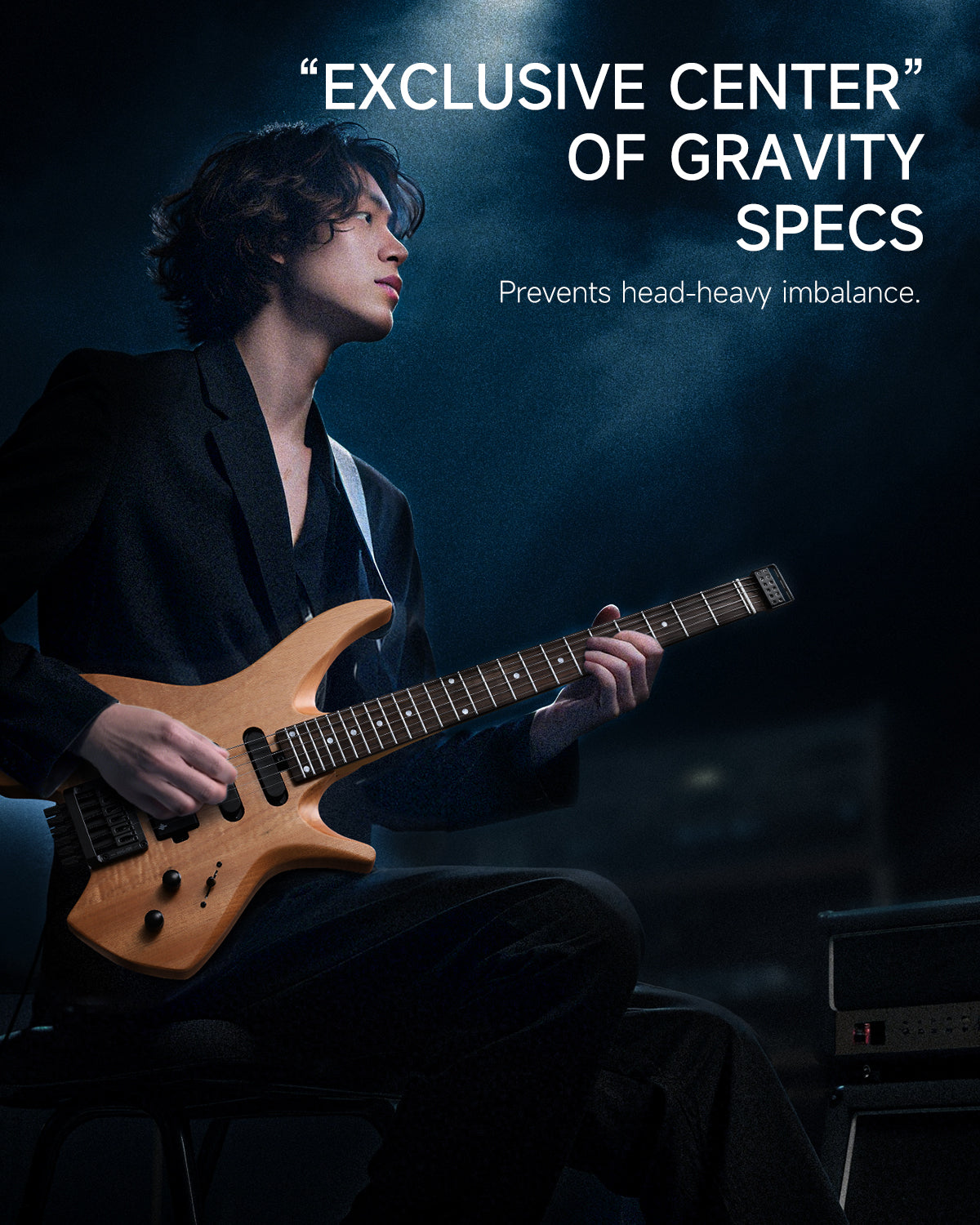 Donner NHL-500 Headless Electric Guitar