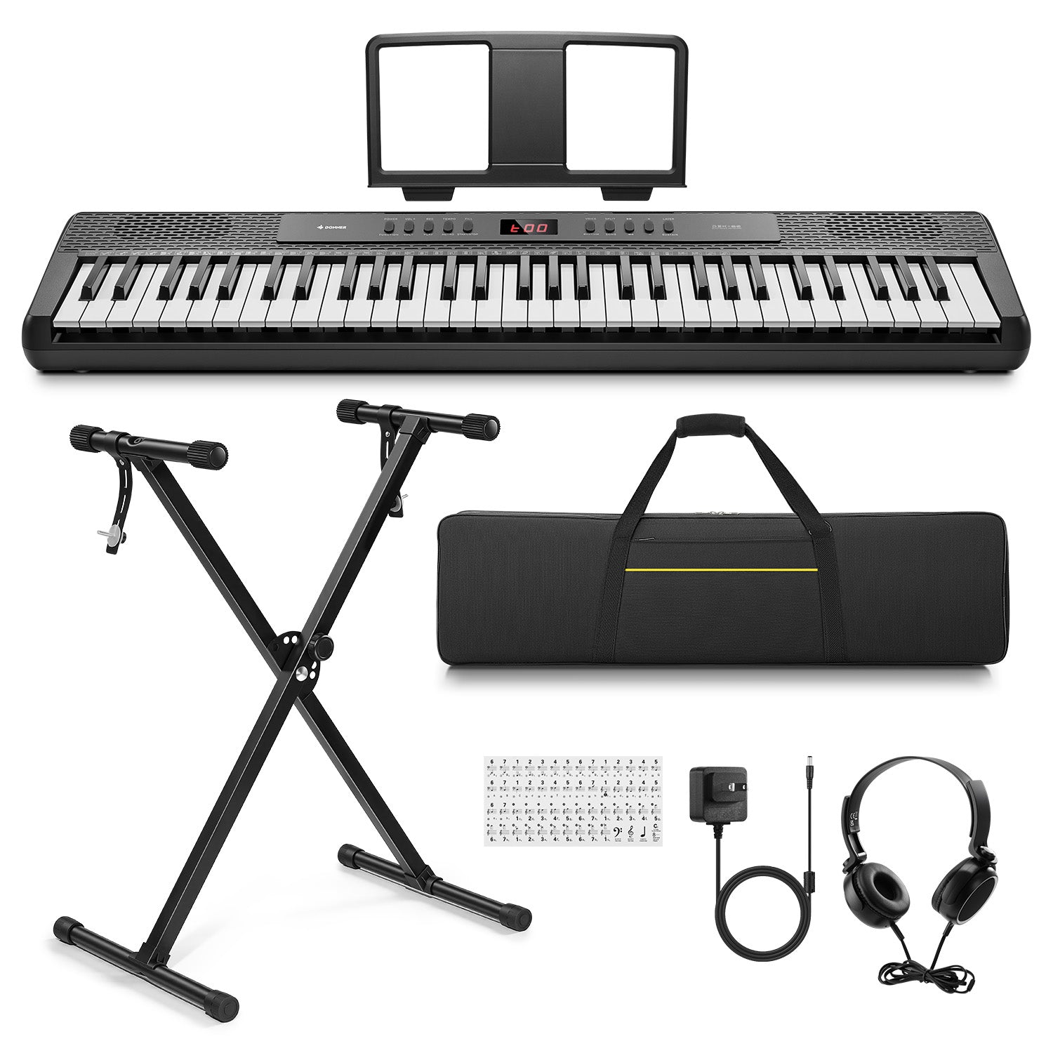 Donner DEK-60 61-Key Electronic Keyboard