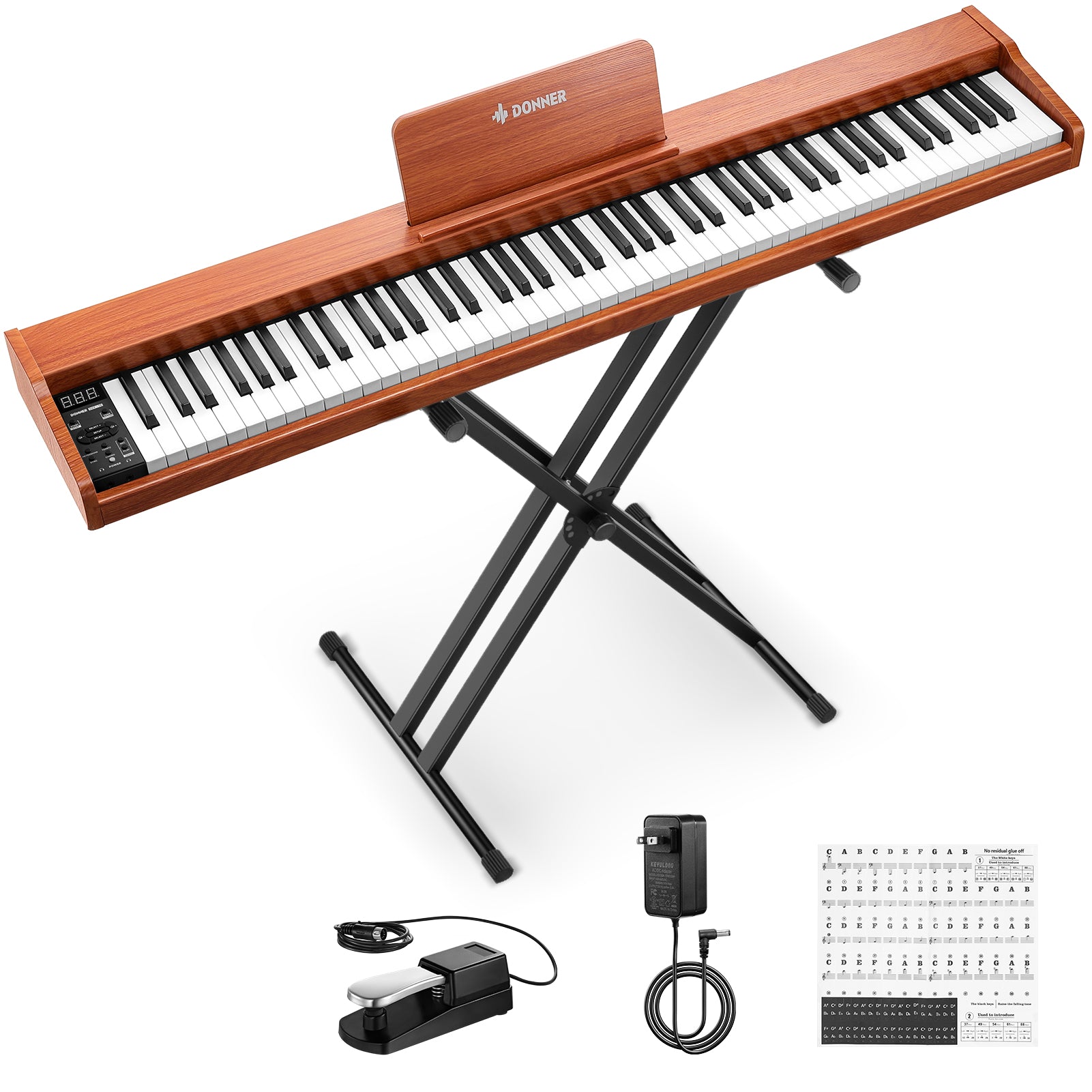 Donner DEP-1S Velocity-Sensitive Digital Piano
