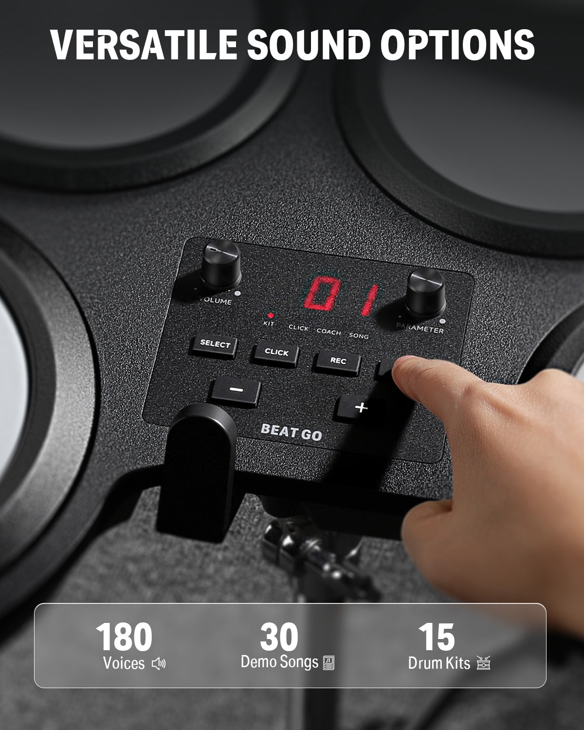 Donner Beat Go Electronic DrumSet