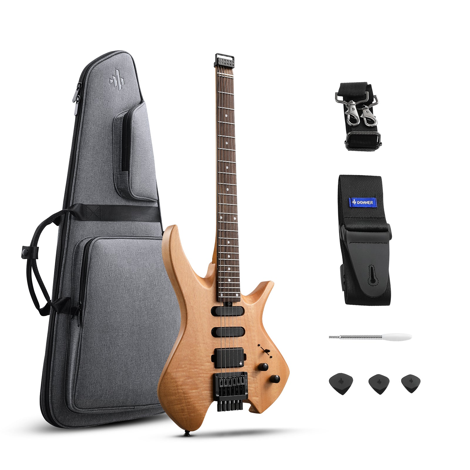 Donner NHL-500 Headless Electric Guitar(HLX-500)