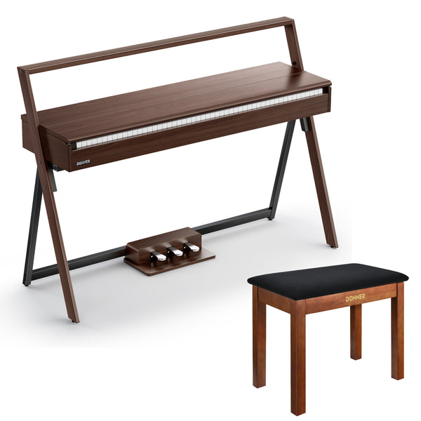 Donner OURA™ R300 Home Digital Piano-Walnut##