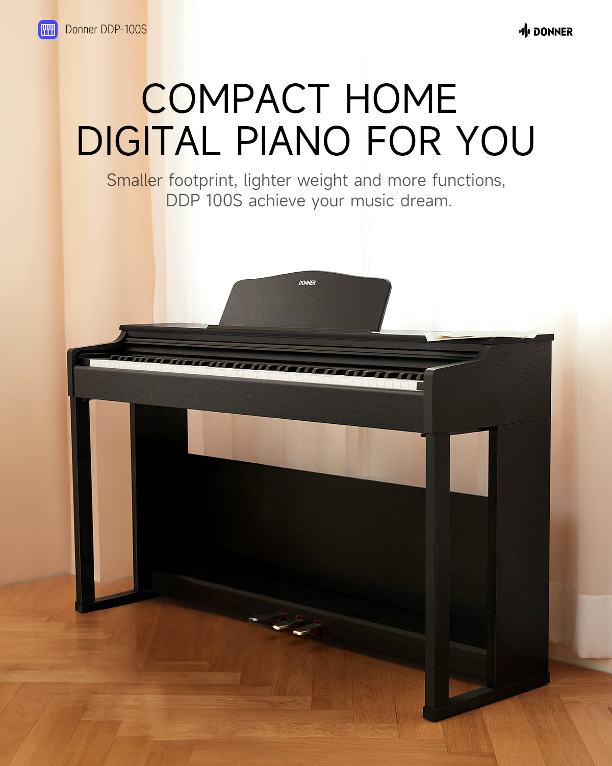 Donner DDP-100S Digital Piano