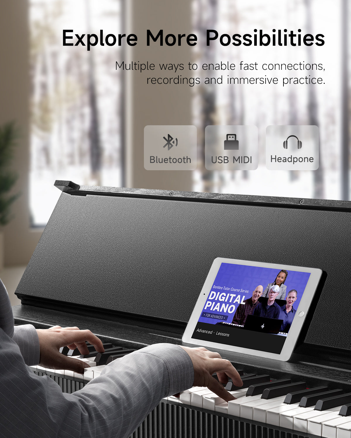 【PRE-SALE】Donner OURA™ S300 Home Digital Piano (Will Shipped From 8.31)