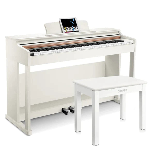 Donner DDP-100 Weighted Digital Piano-White##
