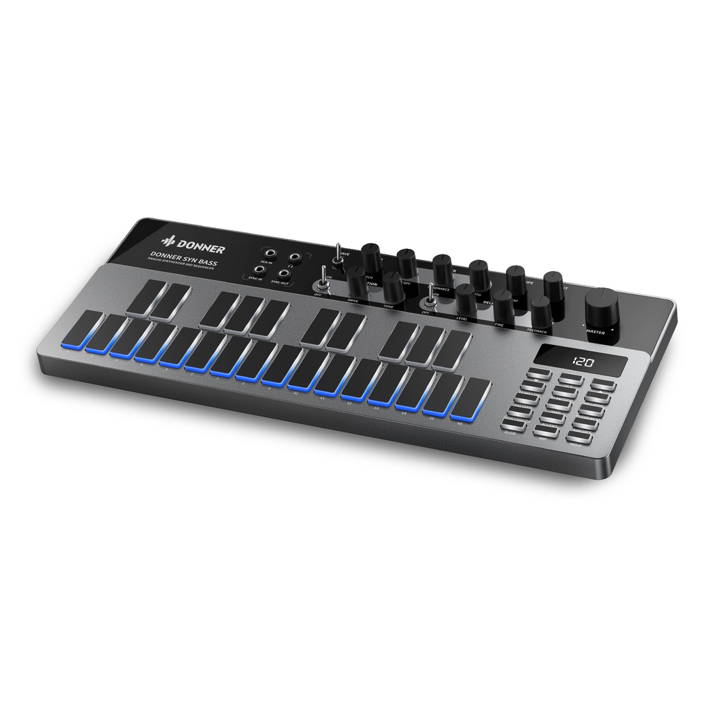 Donner Essential B1 Analog Bass Synthesizer & Sequencer – Donner 