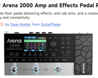 Donner Arena 2000 Amp and Effects Pedal Review by Dave Hunter from GuitarPlayer