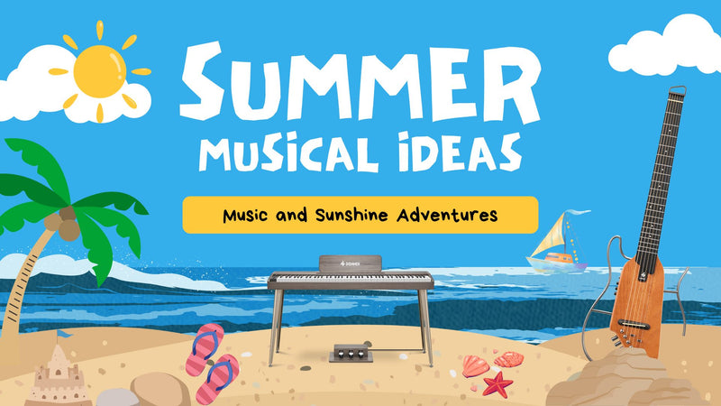 Soundtrack Your Summer with Donner's Musical Instruments