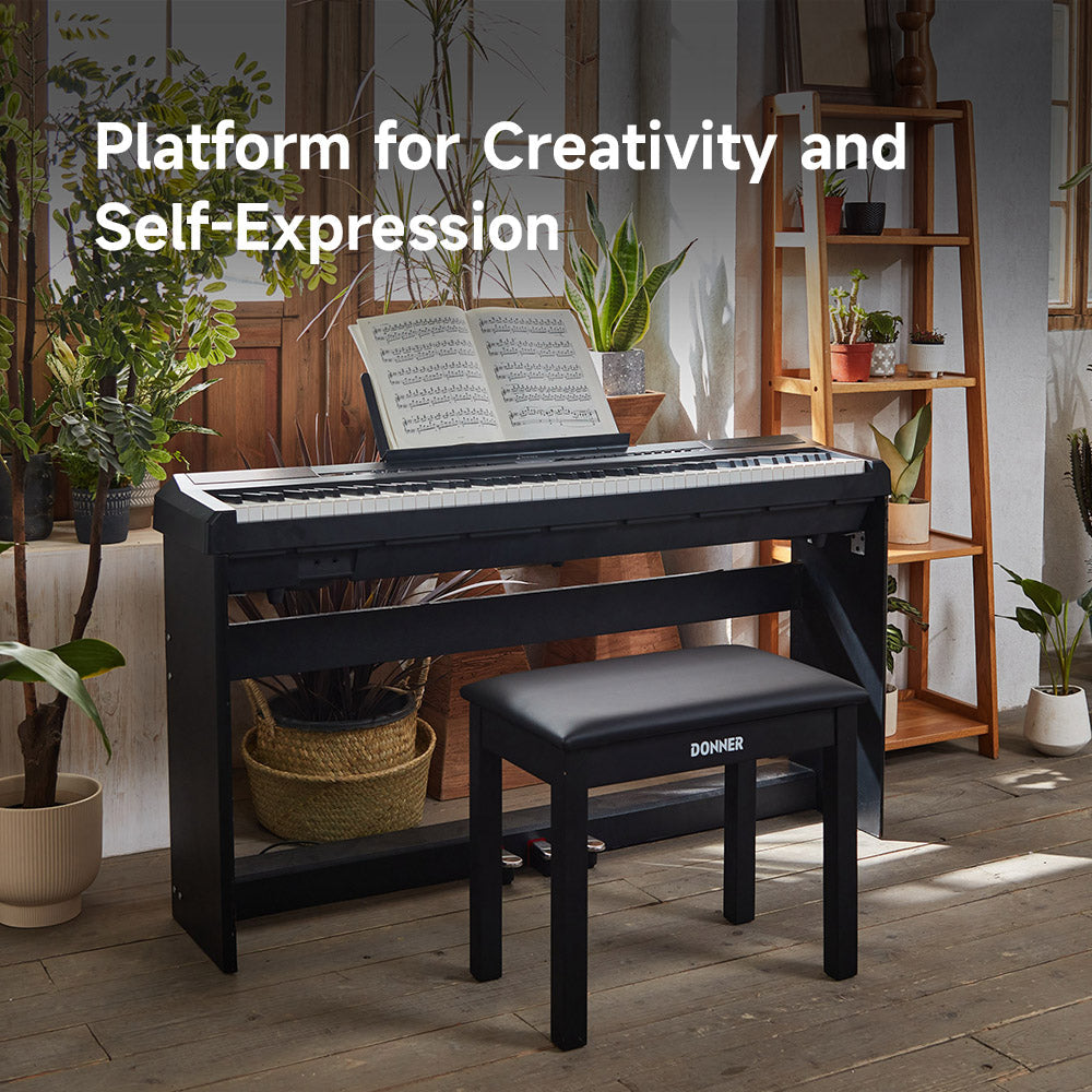 Donner DEP-20 88 Key Portable Weighted Digital Piano: A Delightful Journey into Music