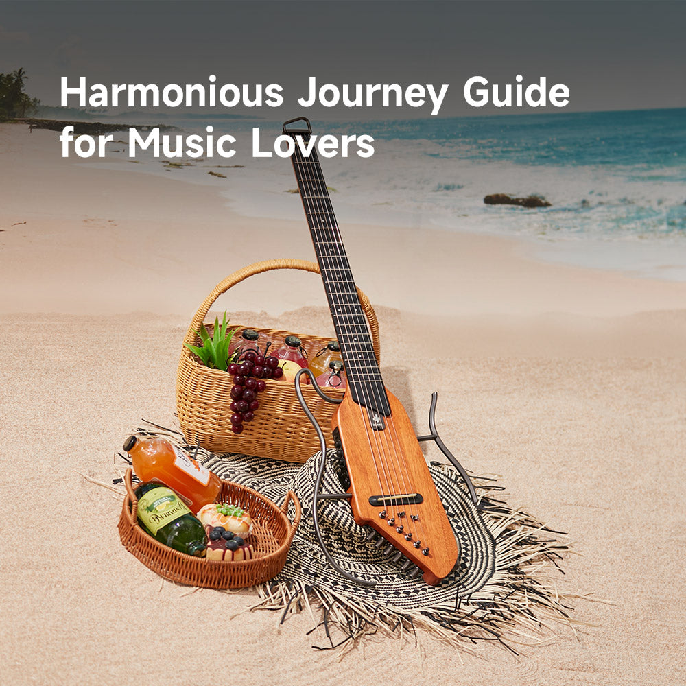 Harmonious Journey Guide for Music Lovers with Silent Acoustic Guitar