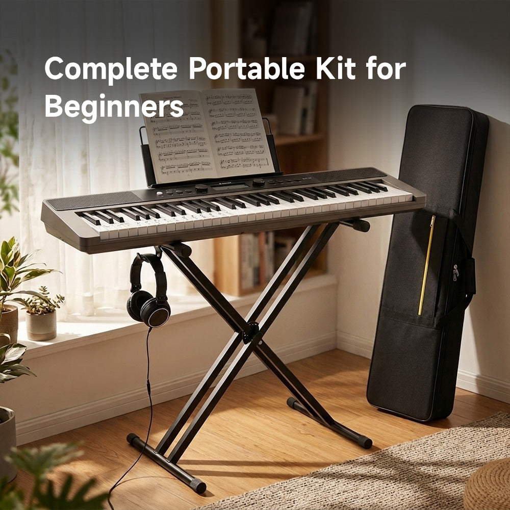 Meet the Donner SD-15: A Portable 61-Key Electronic Keyboard for Beginners