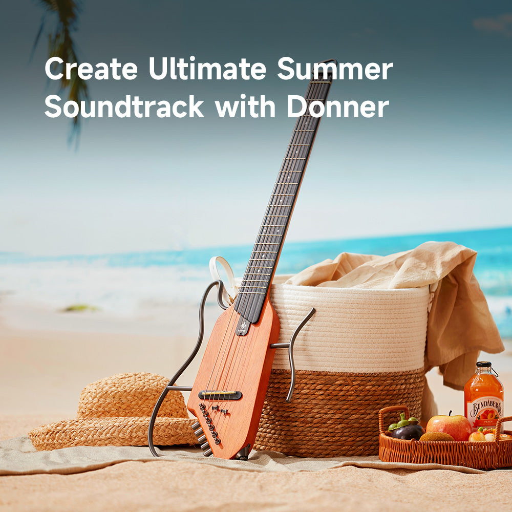 Soundtrack Your Summer with Donner's Musical Instruments