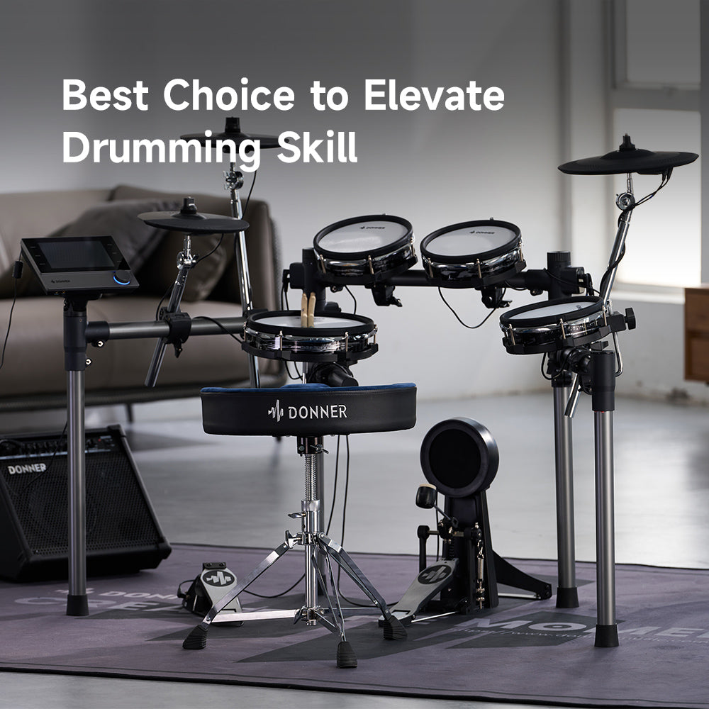 Introduce the New Release Donner Beat Electronic Drum Set