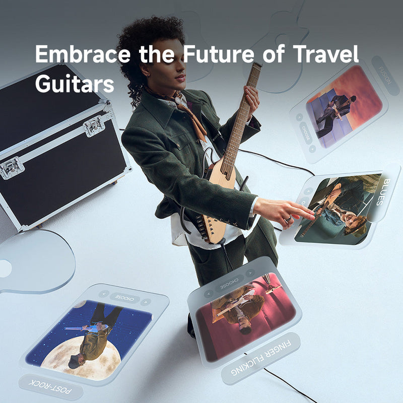 Discover the Ultimate Travel Companion: Donner HUSH-I PRO Travel Guitar