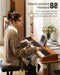 Donner DEP-1S 88 Key Velocity-Sensitive DIgital Piano With Stand Wooden Style Piano