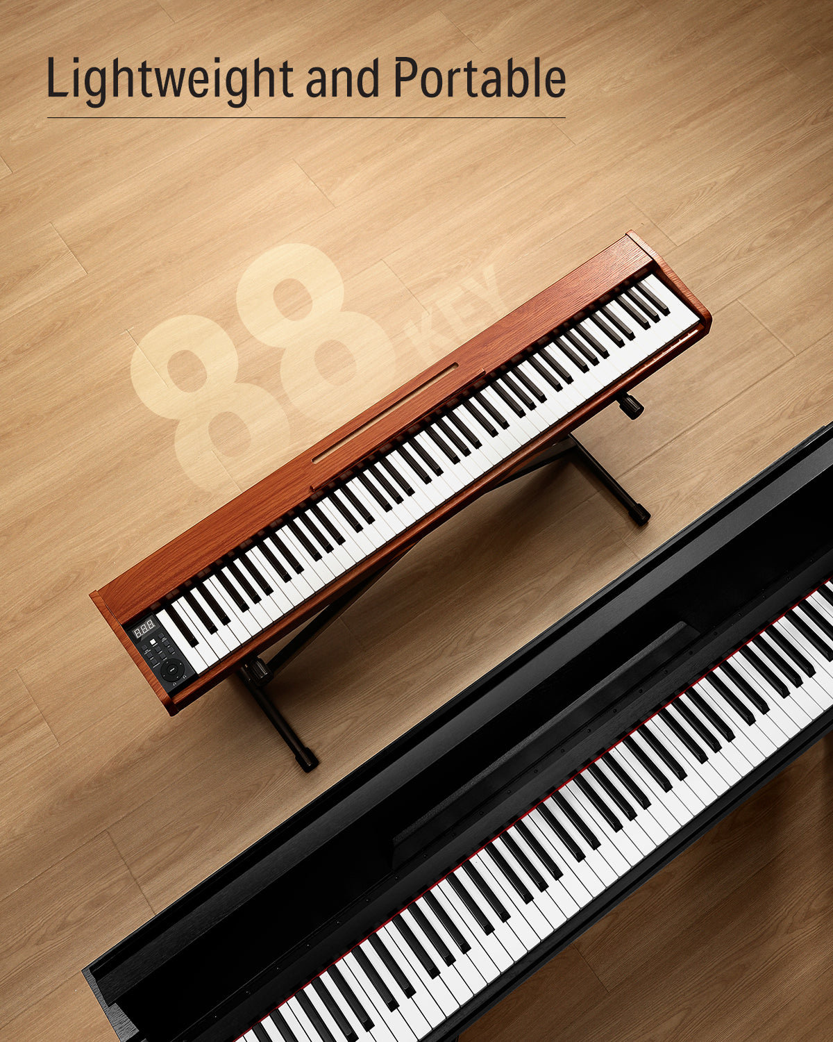 Donner DEP-1S 88 Key Beginner Digital Piano Kit-Natural##
