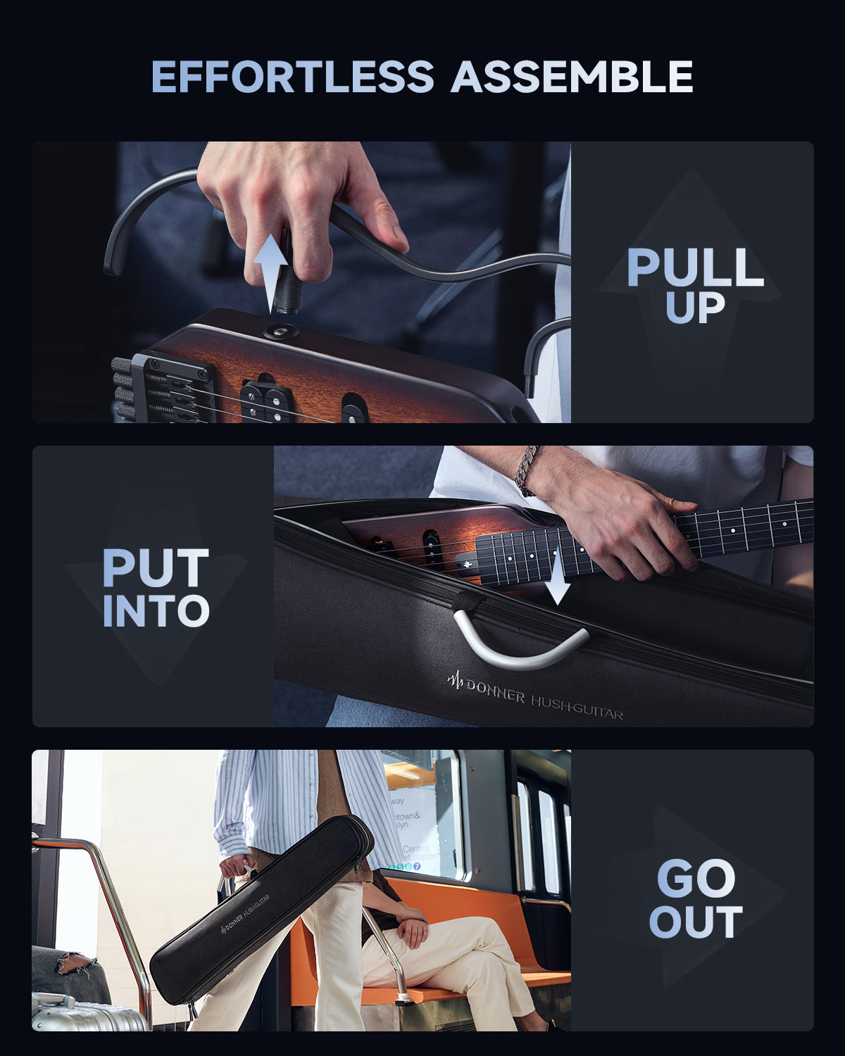 Donner HUSH™ X Electric Guitar