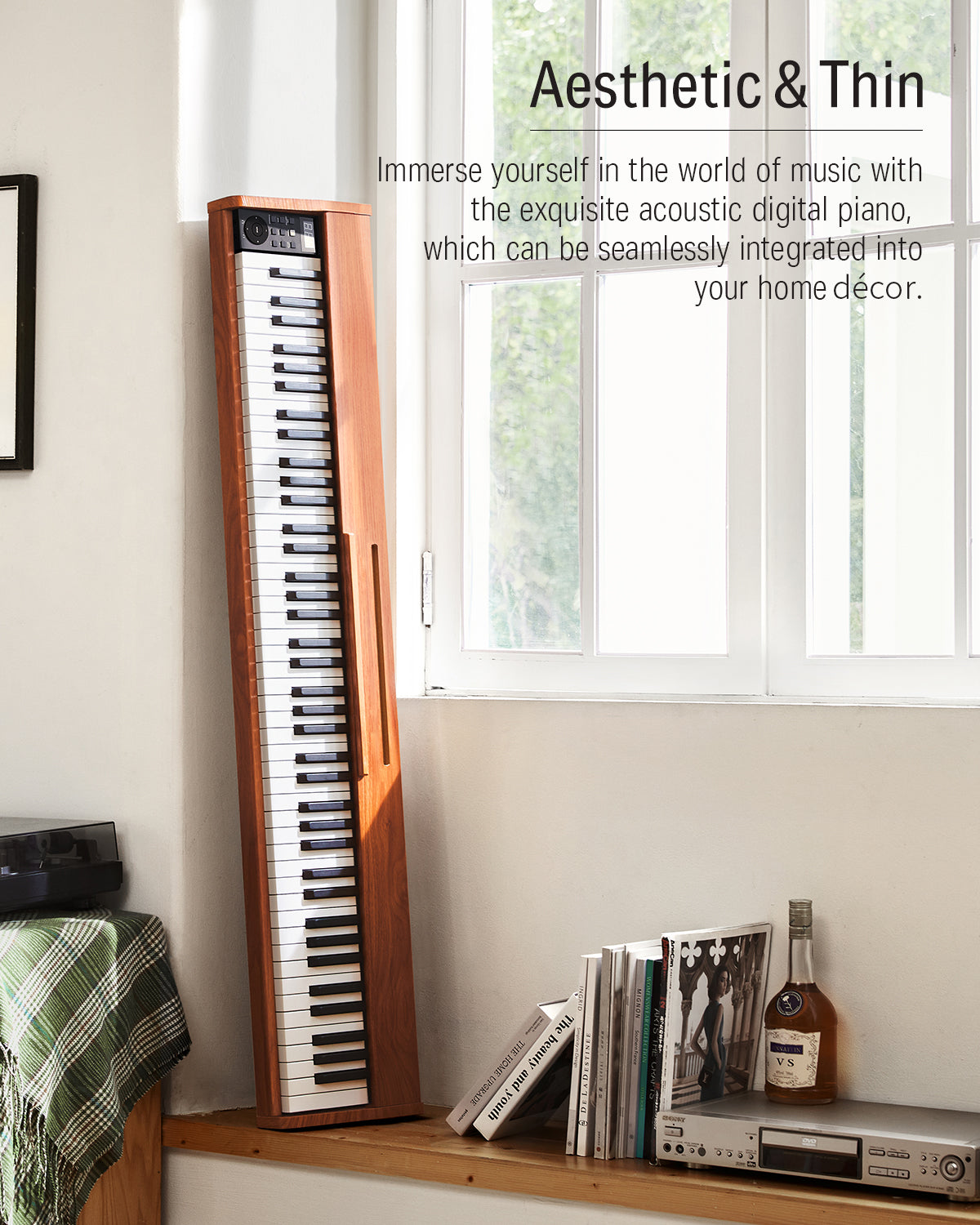 Donner DEP-1S 88 Key Beginner Digital Piano Kit-Natural##