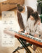 Donner DEP-1S 88 Key Velocity-Sensitive DIgital Piano With Stand Wooden Style Piano
