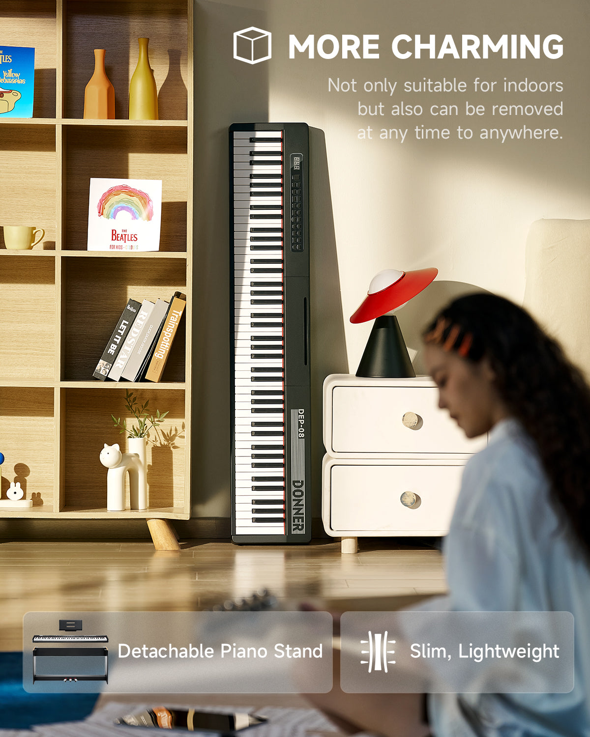 Donner DEP-08 Velocity-Sensitive Digital Piano
