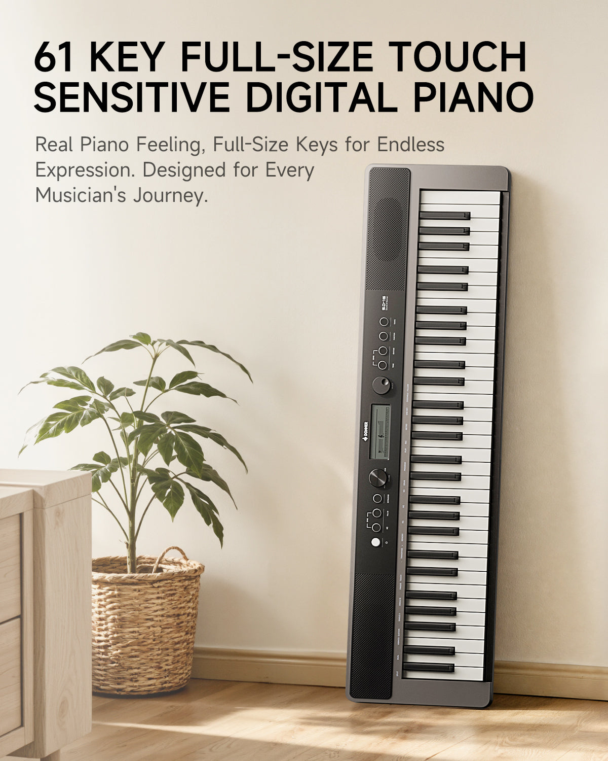Donner SD-15 61-Key Electronic Keyboard Set