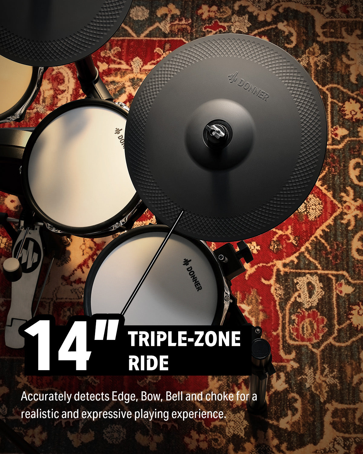 Donner DED-300Pro Electronic Drum Set