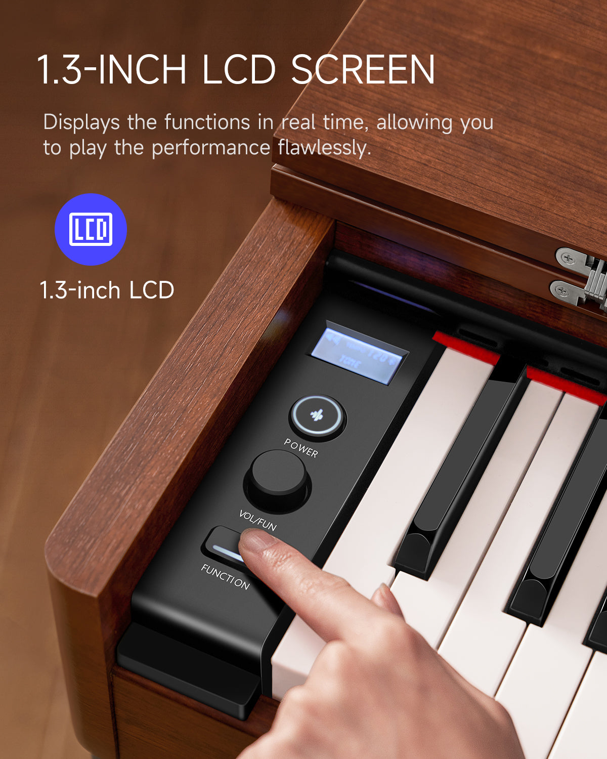 Donner DDP-200 Graded Hammer Action Digital Piano-DDP-200 MK2##