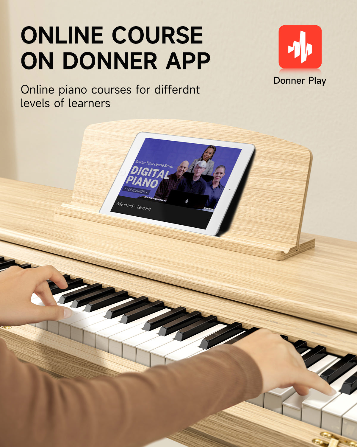 Donner DDP-65 88 Key Semi-weighted Digital Piano