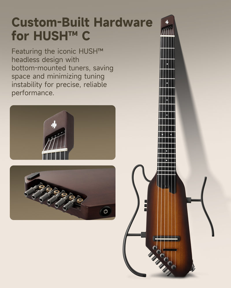 Donner HUSH C Nylon String Guitar