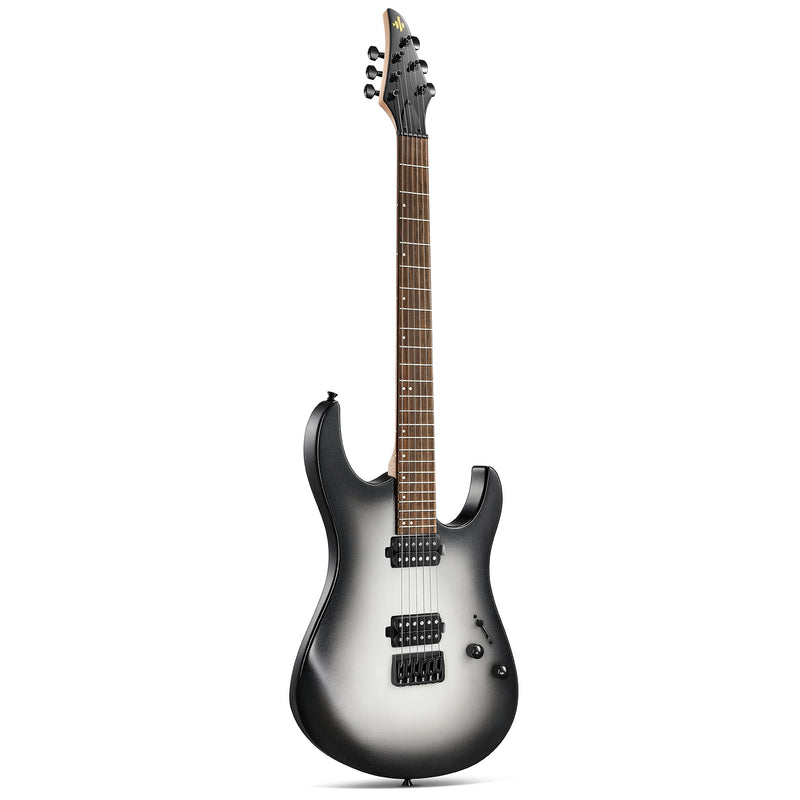 Donner DMT-100 39 Inch Solid Body Metal Rock Electric Guitar Kit for Beginner Matte Gradient Color