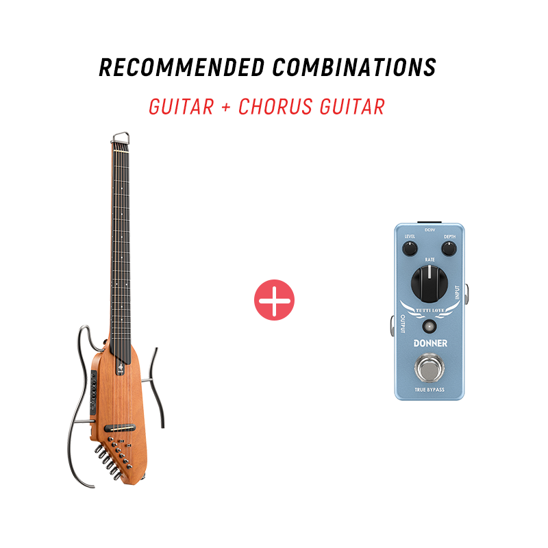 【OPEN BOX】Donner HUSH™ I Acoustic-Electric Travel Guitar