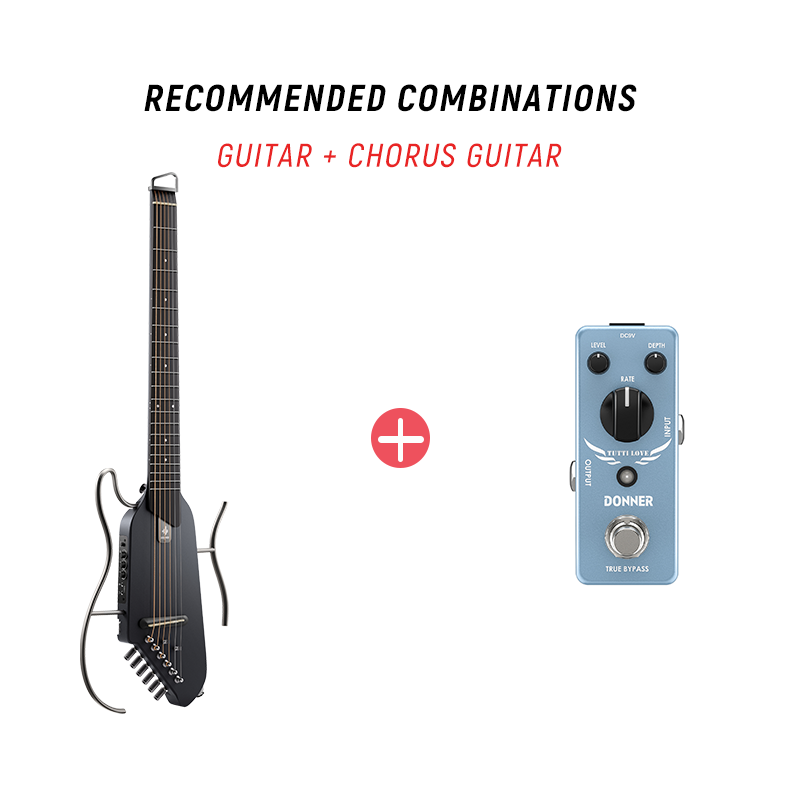 【OPEN BOX】Donner HUSH™ I Acoustic-Electric Travel Guitar