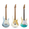 Donner DST-550 ST 7-Tone Electric Guitar HSS Pickup Roasted Maple Neck