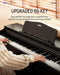 Donner DDP-100S Graded Hammer Action Weighted 88-Key Upright Digital Piano with 3 Pedal & Bench