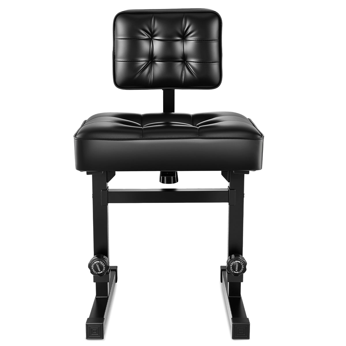 Donner Thick-padded Single Piano Bench with Backrest