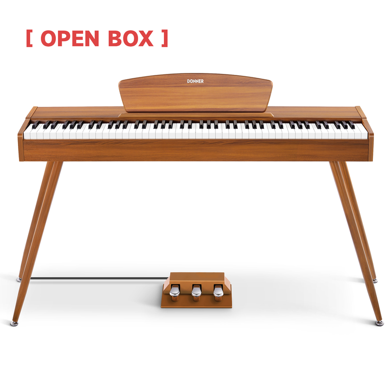 【OPEN BOX】Donner DDP-80 88 Key Wooden Style Home Digital Piano with Weighted Keyboard